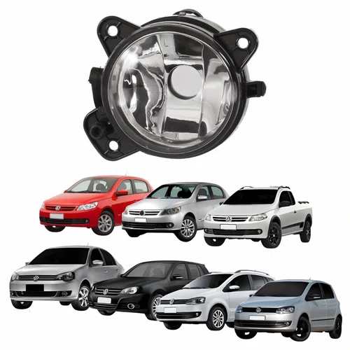 Farol De Milha Vw Gol Saveiro Voyage G5 2009 A 2013 Esquerdo