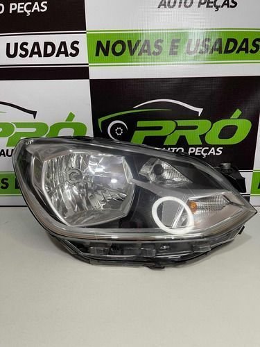 Farol Direito Com Friso Cromado Vw Up 2018 Á 2022 Original Usado