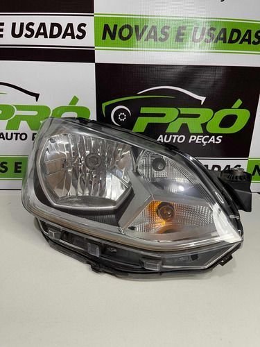Farol Direito Com Friso Cromado Vw Up 2018 Á 2022 Original Usado