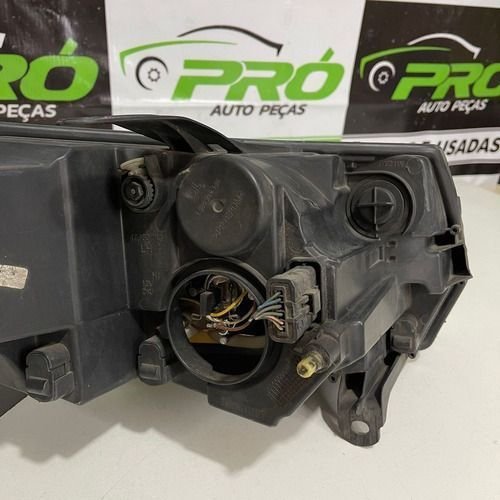 Farol Esquerdo Cromado Logan Sandero 2014 A 2020 260607166r Original Usado