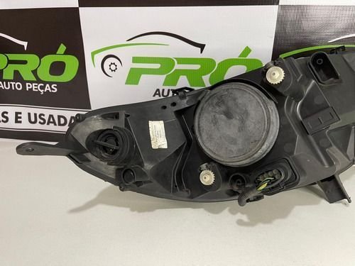 Farol Esquerdo Ecosport 2013 14 15 2016 Com Led Com Detalhe Original Usado