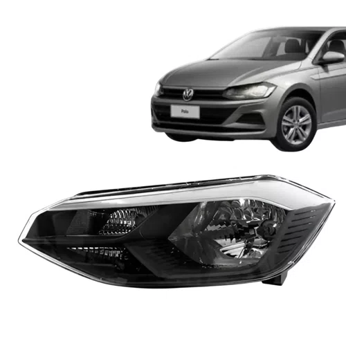 Farol Esquerdo Volkswagen Polo Track 2023 2024 2025 2026 Novo