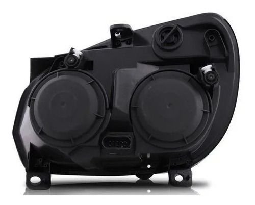 Farol Fiat Doblo 2010 A 2018 Cromado Direito Novo