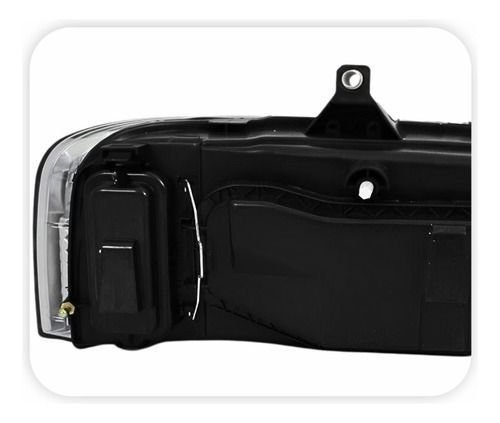 Farol Fiat Ducato 2005 Até 2015 Mascara Cromada Esquerdo  Novo