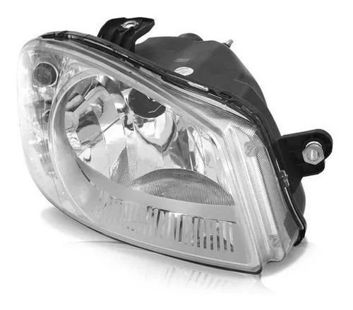 Farol Fiat Palio 2008 A 2012 Bbb Reto Cromado Direito Novo