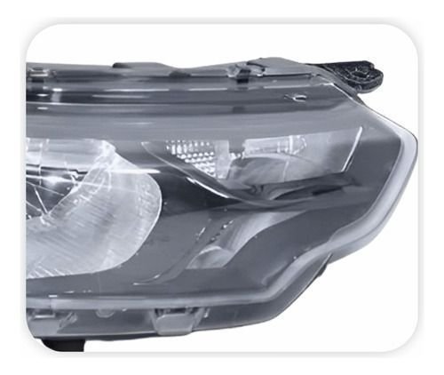 Farol Fiat Strada 2020 2021 2022 2023 Sem Led Lado Direito  Novo