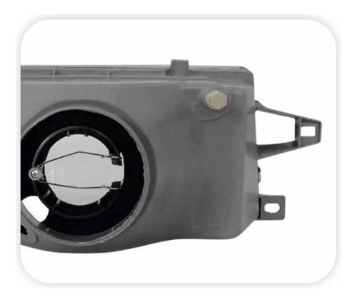 Farol Fiat Uno Fiorino Elba Premio 1991 Até 2003 Lente Vidro  Novo