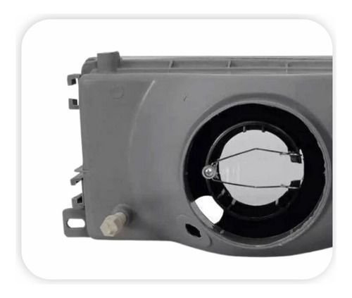 Farol Fiat Uno Fiorino Elba Premio 1991 Até 2003 Lente Vidro  Novo