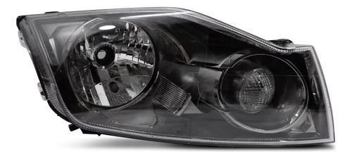 Farol Ford Ecosport 2008 A 2012 Mascara Negra Direito  Novo