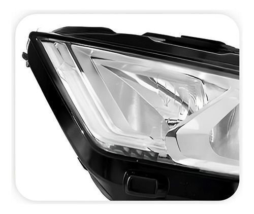 Farol Ford Ecosport 2018 2019 2020 2021 Cromado Esquerdo  Novo