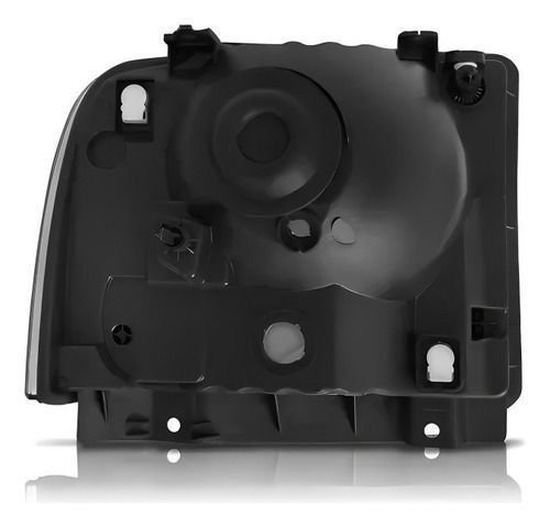 Farol Ford F250 F350 2007 A 2011 Máscara Cromada Esquerdo  Novo