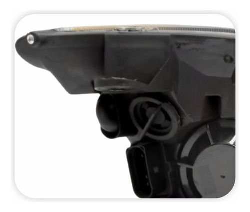 Farol Ford Fiesta 2008 2009 2010 Lado Esquerdo Motorista  Novo