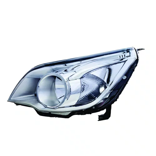 Farol Gm Agile Montana 2009 2010 2011 2012 2013 Mascara Cromada Lado Esquerdo Motorista  Novo