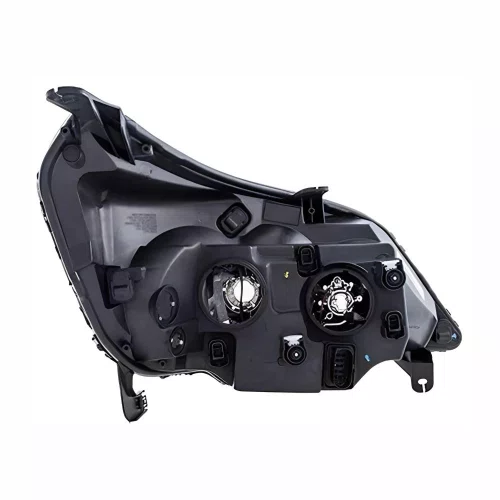Farol Gm Agile Montana 2009 2010 2011 2012 2013 Mascara Cromada Lado Esquerdo Motorista  Novo