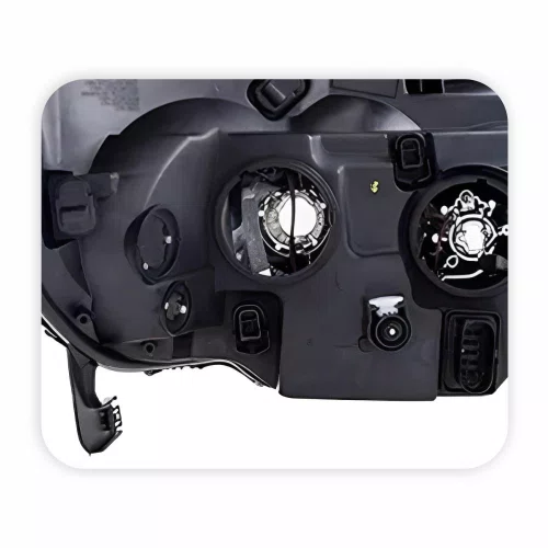 Farol Gm Agile Montana 2009 2010 2011 2012 2013 Mascara Cromada Lado Esquerdo Motorista  Novo