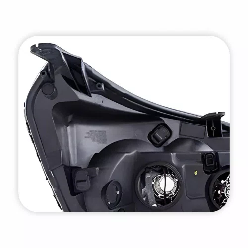 Farol Gm Agile Montana 2009 2010 2011 2012 2013 Mascara Cromada Lado Esquerdo Motorista  Novo