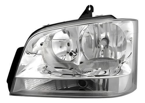 Farol Gm S10 2001 A 2011 Masc Cromada Pisca Cristal Esquerdo Novo