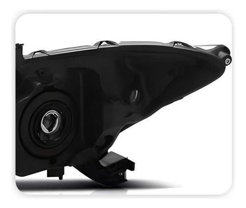 Farol Honda Civic 2012 2013 14 2015 Mascara Cromada Direito  Novo