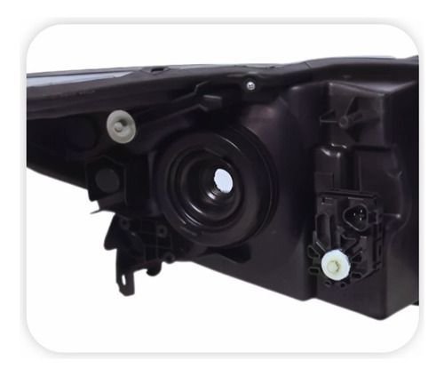 Farol Honda Hrv 2016 2017 2018 Mascara Negra Lado Esquerdo  Novo