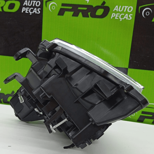 Farol Manual Nissan Frontier Cromado (H4) Esquerdo 2018 2016 Usado