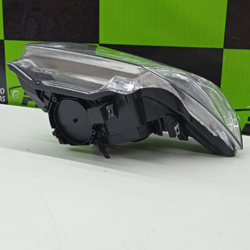 Farol Manual Nissan Frontier Cromado (H4) Esquerdo 2018 2016 Usado