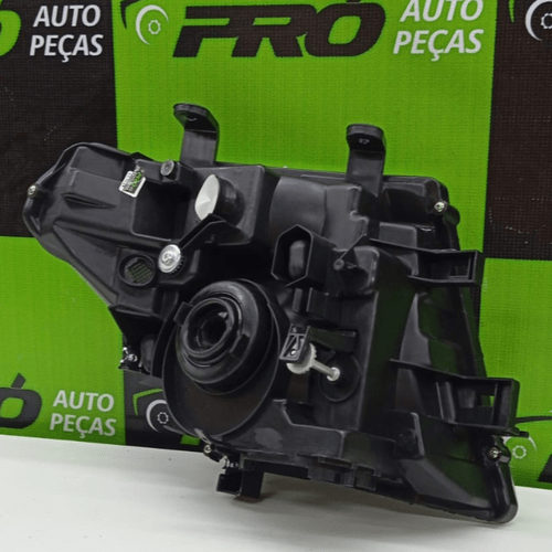 Farol Manual Nissan Frontier Cromado (H4) Esquerdo 2018 2016 Usado
