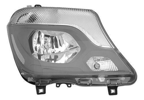 Farol Mb Sprinter 2017 2018 2019 Elétrico Com Motor Direito  Novo