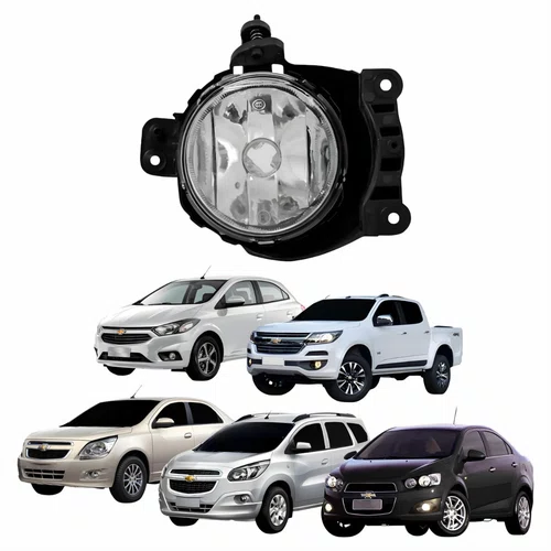 Farol Milha Gm Cobalt Onix Sonic Spin 2012 A 2016 Esquerdo