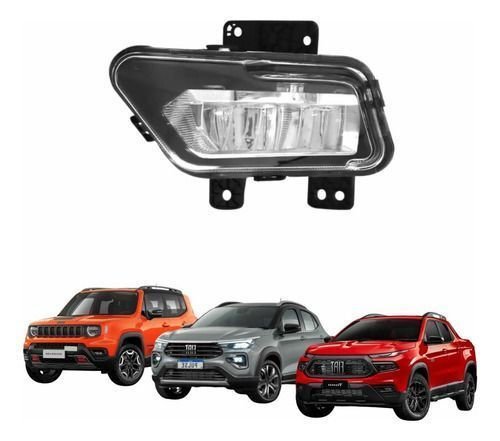 Farol Milha Renegade 22/23 Fiat Pulse 22/23 Toro 22/23 Direi