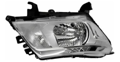 Farol Nissan Frontier 2017 18 19 20 21 Masc Cromada Direito  Novo