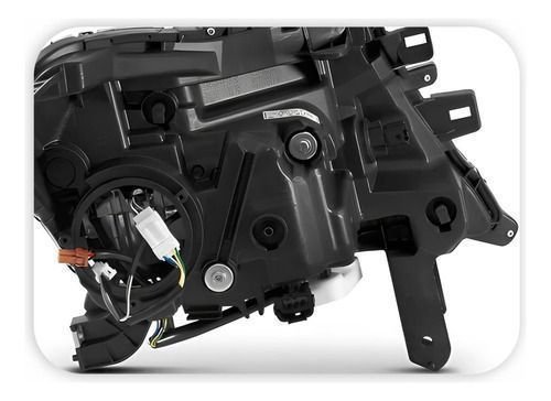 Farol Nissan Frontier 2017 18 19 20 21 Masc Cromada Direito  Novo