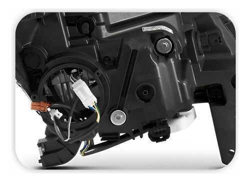 Farol Nissan Frontier 2017 18 19 20 21 Masc Cromada Direito  Novo