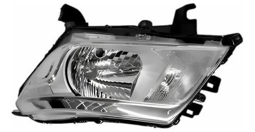 Farol Nissan Frontier 2017 18 19 20 21 Masc Cromada Esquerdo  Novo