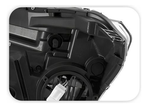 Farol Nissan Frontier 2017 18 19 20 21 Masc Cromada Esquerdo  Novo