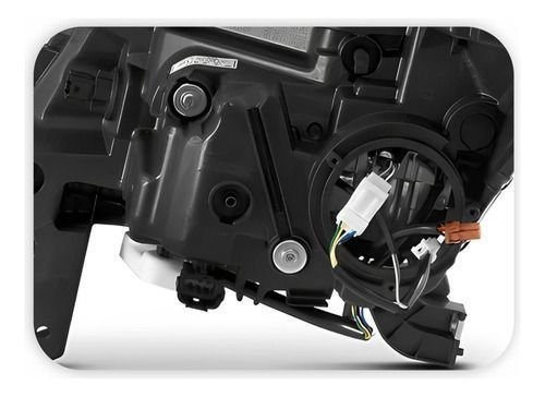 Farol Nissan Frontier 2017 Á 2021 Masc Cromada Esquerdo  Novo