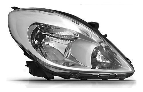 Farol Nissan Versa 2011 2012 13 2014 Mascara Cromada Direito Novo