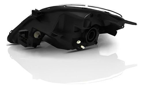 Farol Nissan Versa 2011 2012 13 2014 Mascara Cromada Direito Novo