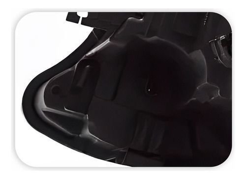 Farol Nissan Versa 2015 A 2020 Mascara Cromada Lado Direito Novo