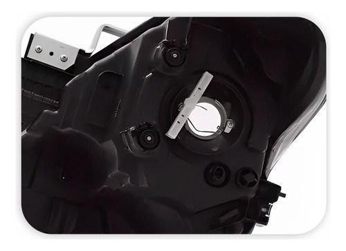 Farol Nissan Versa 2015 A 2020 Mascara Cromada Lado Direito Novo