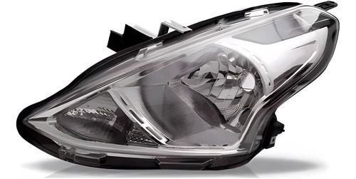 Farol Nissan Versa 2015 A 2020 Mascara Cromada Lado Esquerdo Novo