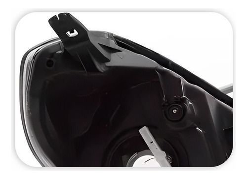 Farol Nissan Versa 2015 A 2020 Mascara Cromada Lado Esquerdo Novo