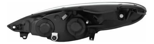 Farol Peugeot 207 2007 Até 2015 Máscara Cromada Esquerdo  Novo