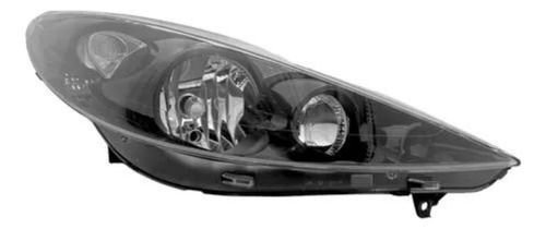 Farol Peugeot 207 2009 A 2014 Mascara Negra Direito  Novo