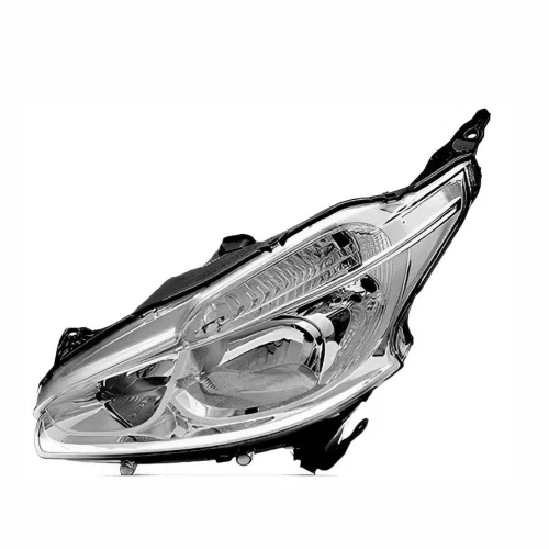 Farol Peugeot 208 2012 Até 2016 Cromado Sem Led Esquerdo Novo