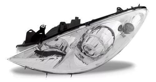 Farol Peugeot 307 2007 2008 2009 Á 2012 Manual Esquerdo  Novo
