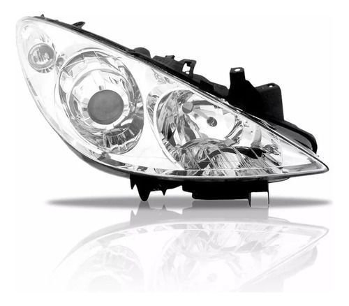 Farol Peugeot 307 2007 Á 2012 Manual Direito  Novo