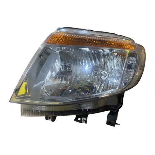 Farol Principal Ford Ranger 2012 Até 2016 Máscara Cromada Lado Esquerdo Motorista  Novo