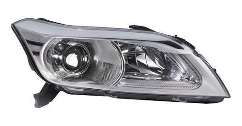 Farol Simples Cromado Lado Direito Lifan X60 2013 Á 2016  Novo