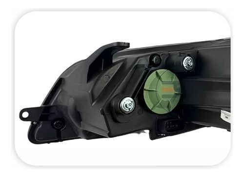 Farol Simples Cromado Lado Direito Lifan X60 2013 Á 2016  Novo