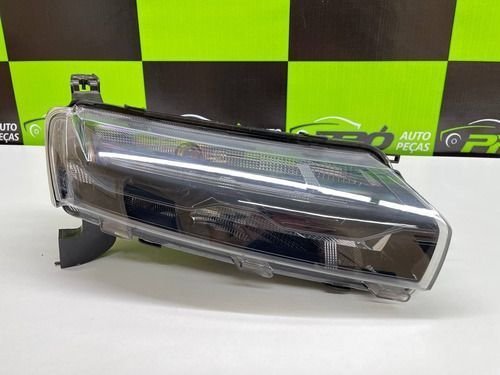 Farol Superior Renault Kwid 2022 A 2024 Com Led Direito Original Usado